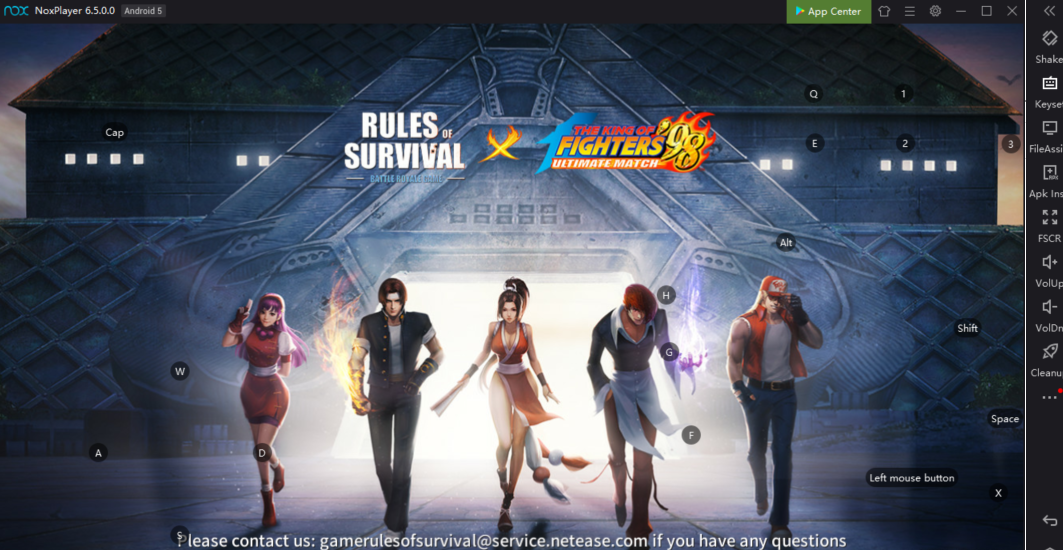 How To Set Up Keyboard Control In Noxplayer To Play Rules Of Survival On Pc Noxplayer