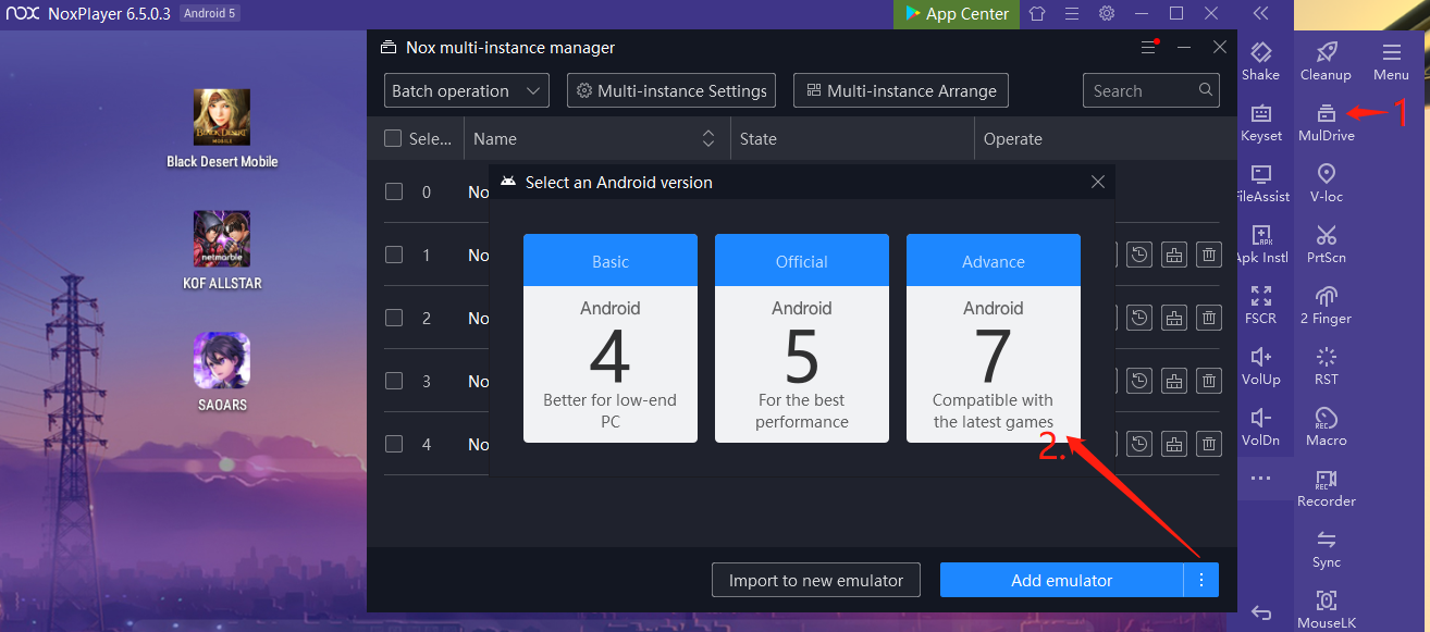 nox multi instance manager