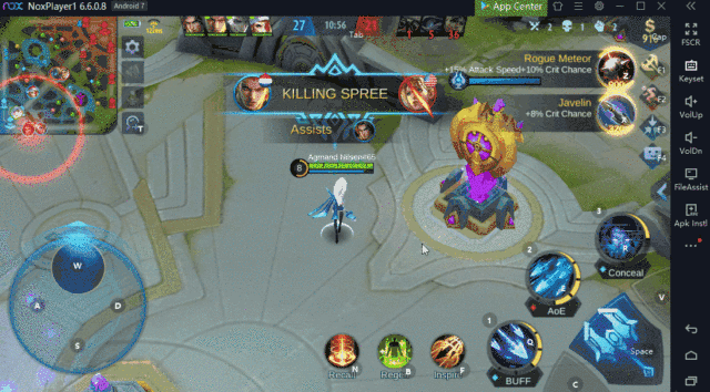 How to set controls in mobile legends on pc🎮