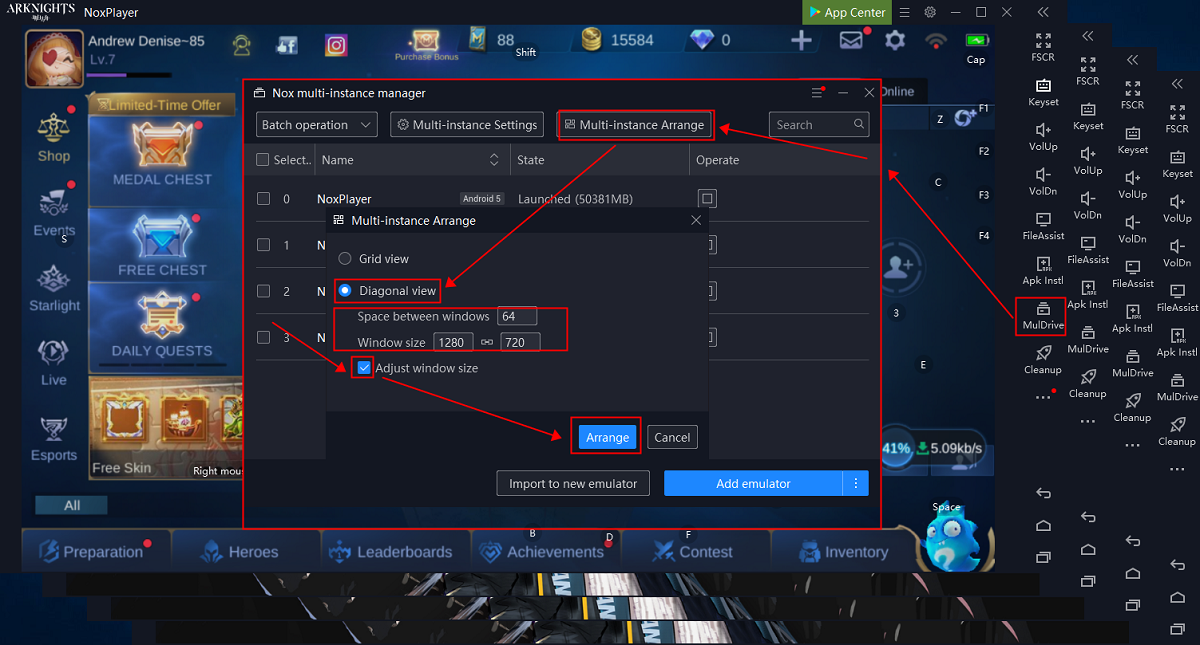 Multi-Instance on Emulator  How to Use Multi-instance Manager