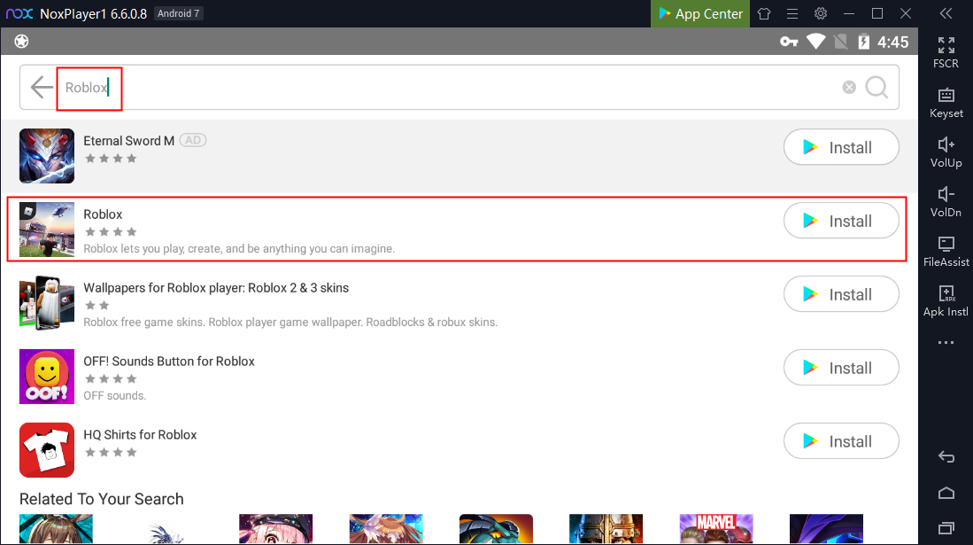 Download And Play Roblox On Pc With Noxplayer Noxplayer - roblox keyboard android