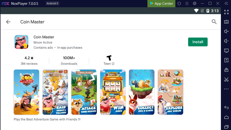 Play Coin Master On Pc With Noxplayer Noxplayer