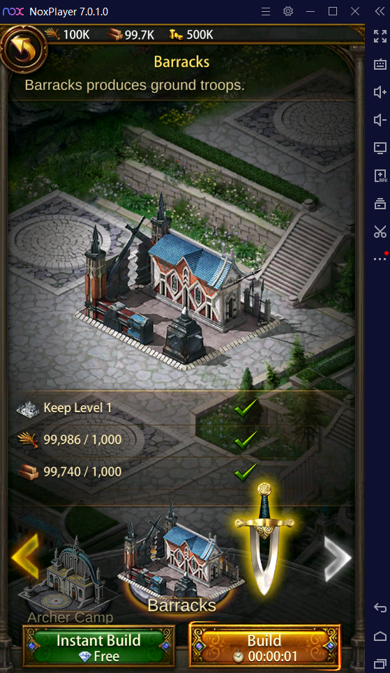 Evony The King’s Return on PC via NoxPlayerFull Guide NoxPlayer